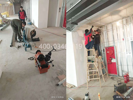 消防噴頭安裝